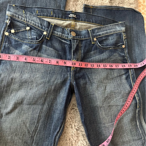 Rock & Republic Roth Radison Low Rise Y2K Inspired Rhinestone Bootcut Jeans 32 - Picture 12 of 15